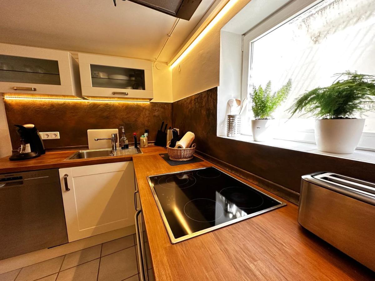 Modernes Apartment Mit Terrasse Und Highspeed Internet Zwischen Aalen Und Schwaebisch Gmuend Goggingen Dış mekan fotoğraf