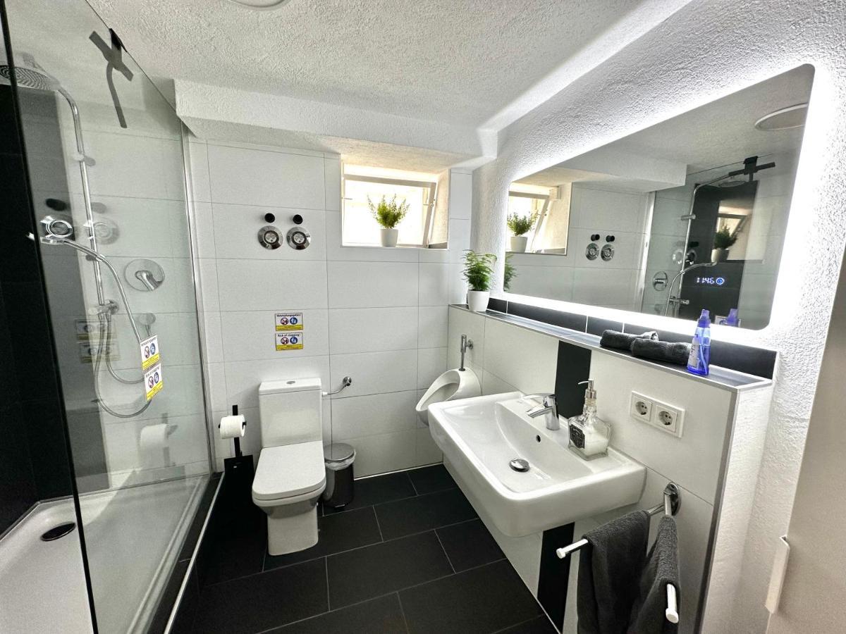 Modernes Apartment Mit Terrasse Und Highspeed Internet Zwischen Aalen Und Schwaebisch Gmuend Goggingen Dış mekan fotoğraf
